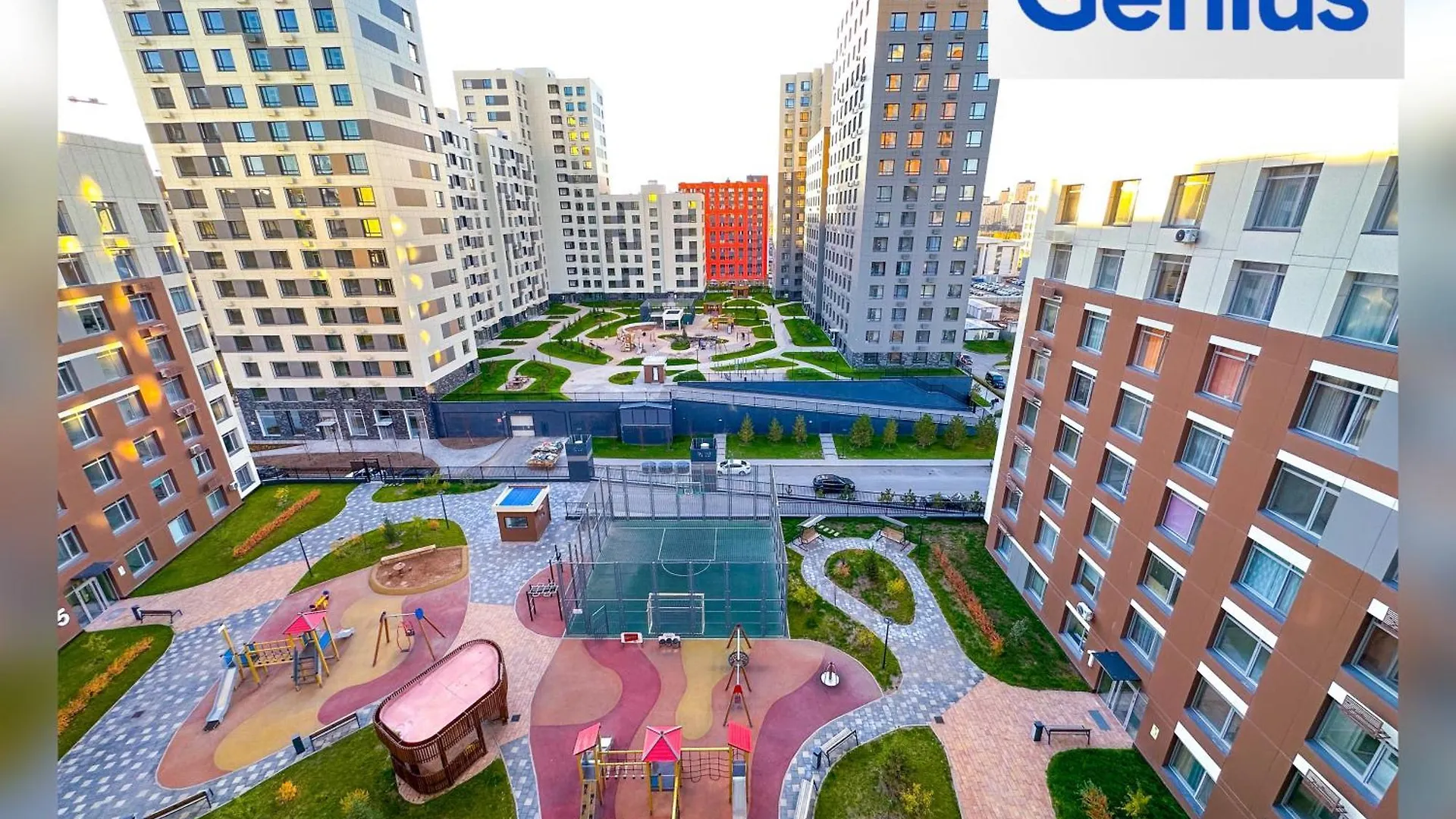 Grand Turan Центр Города Барыс Арена Хан Батыр Lägenhet Astana